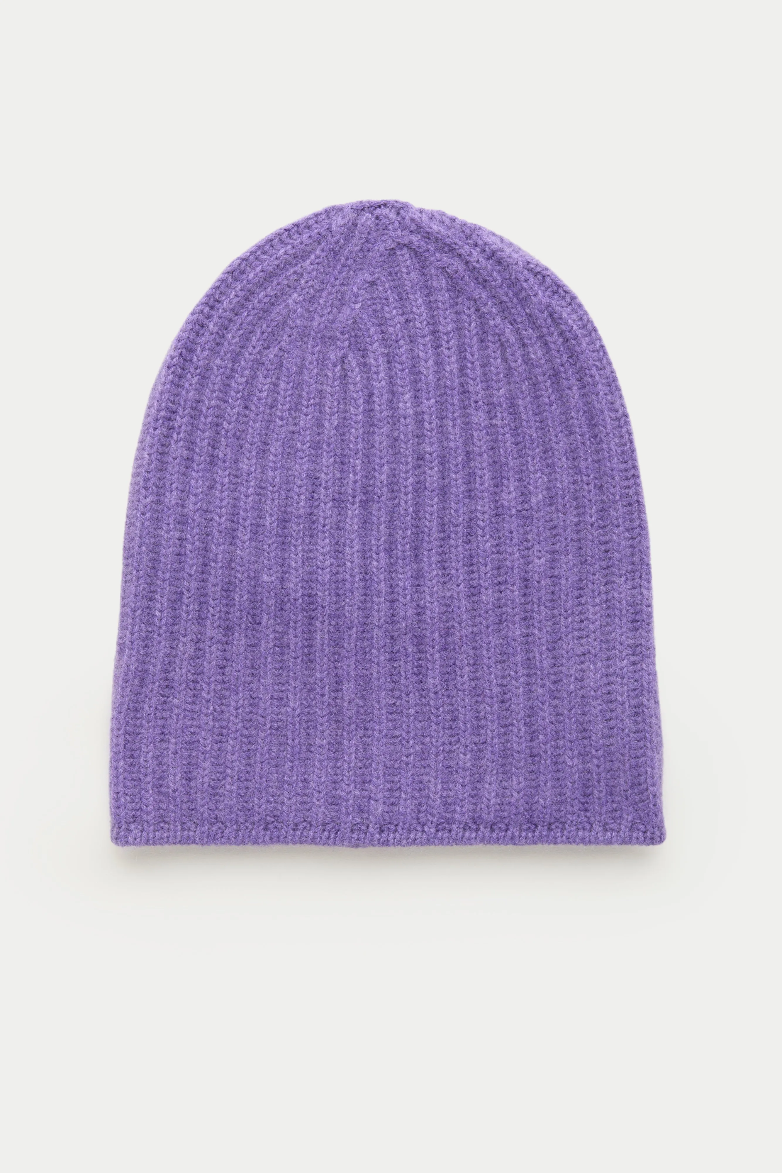 Wide Cuff Cashmere Beanie Viola sold by Wolf vs Goat product image thumbnail 2