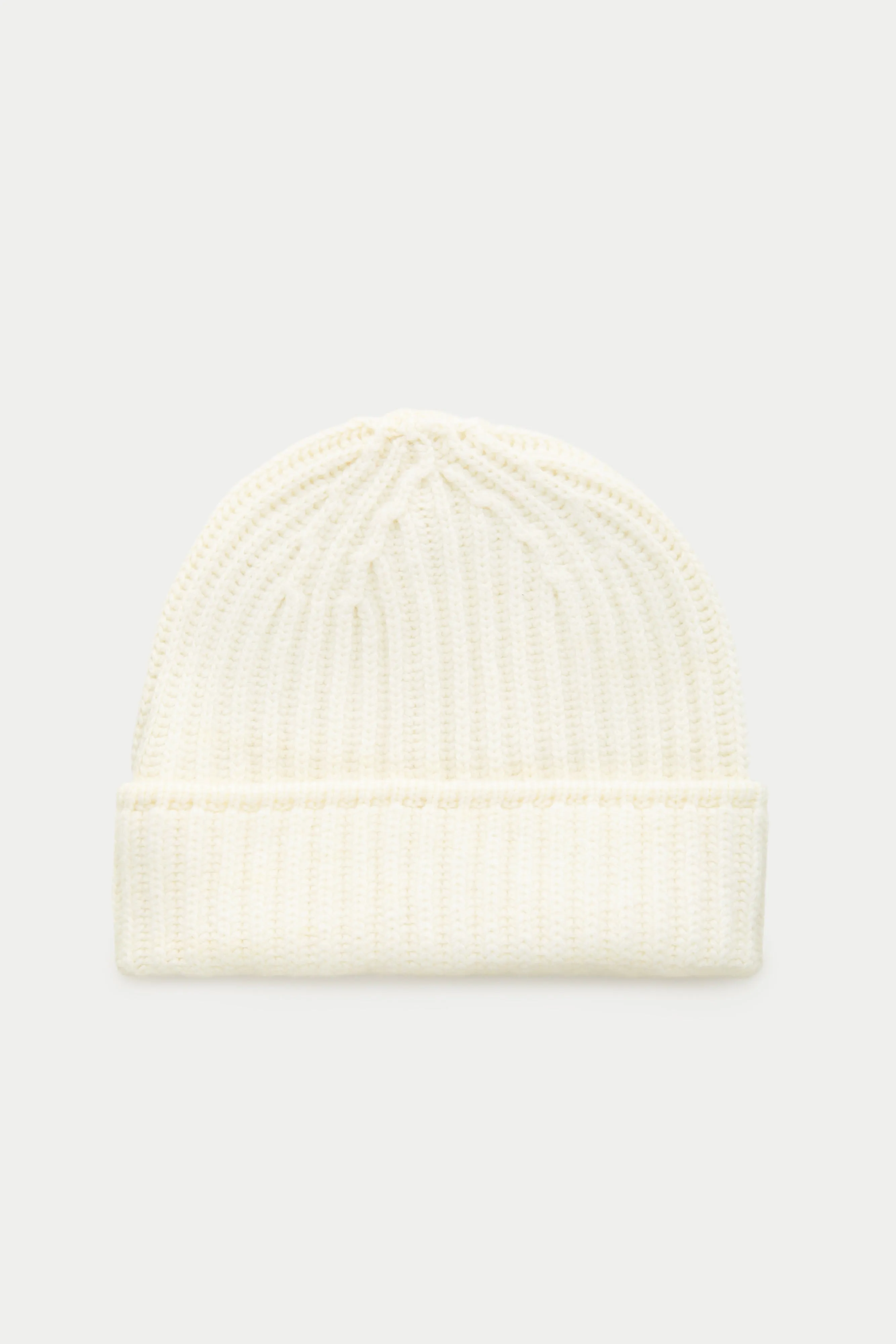 Watch Cap Cashmere Beanie Snow White sold by Wolf vs Goat