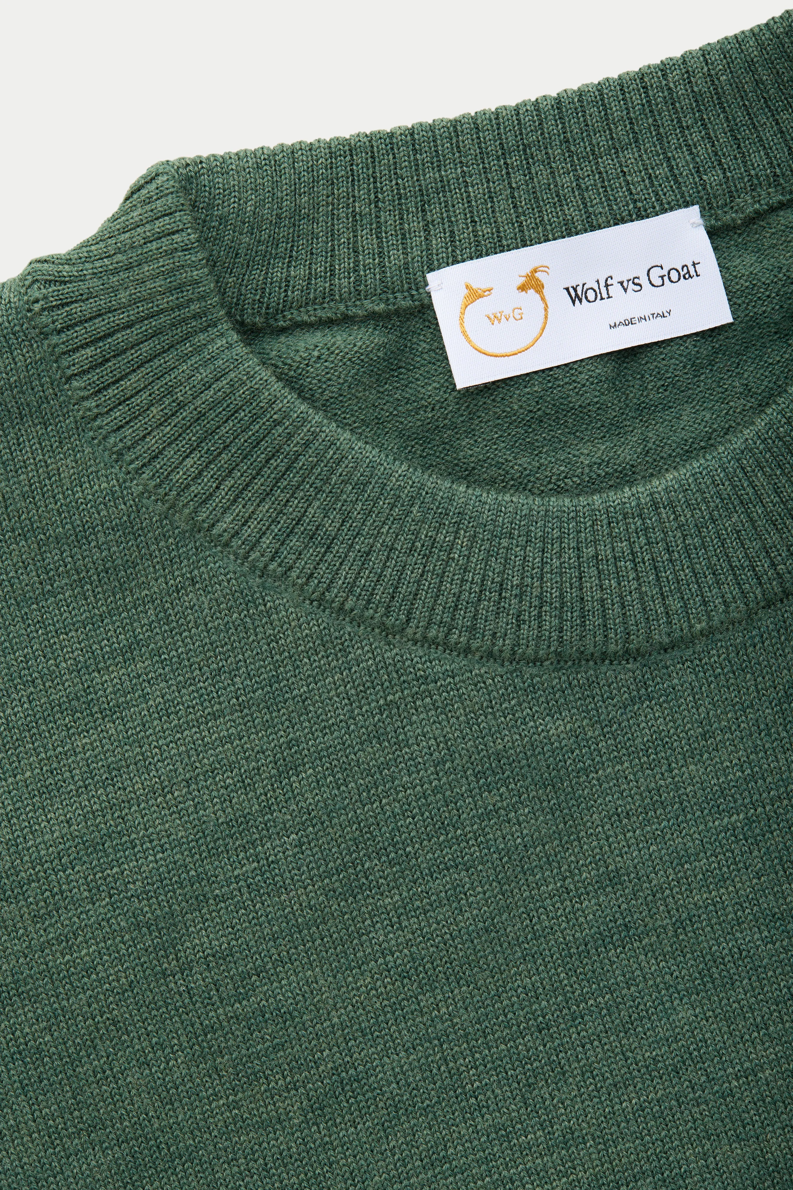 Wool Crewneck Sweater Abete sold by Wolf vs Goat product image thumbnail 4