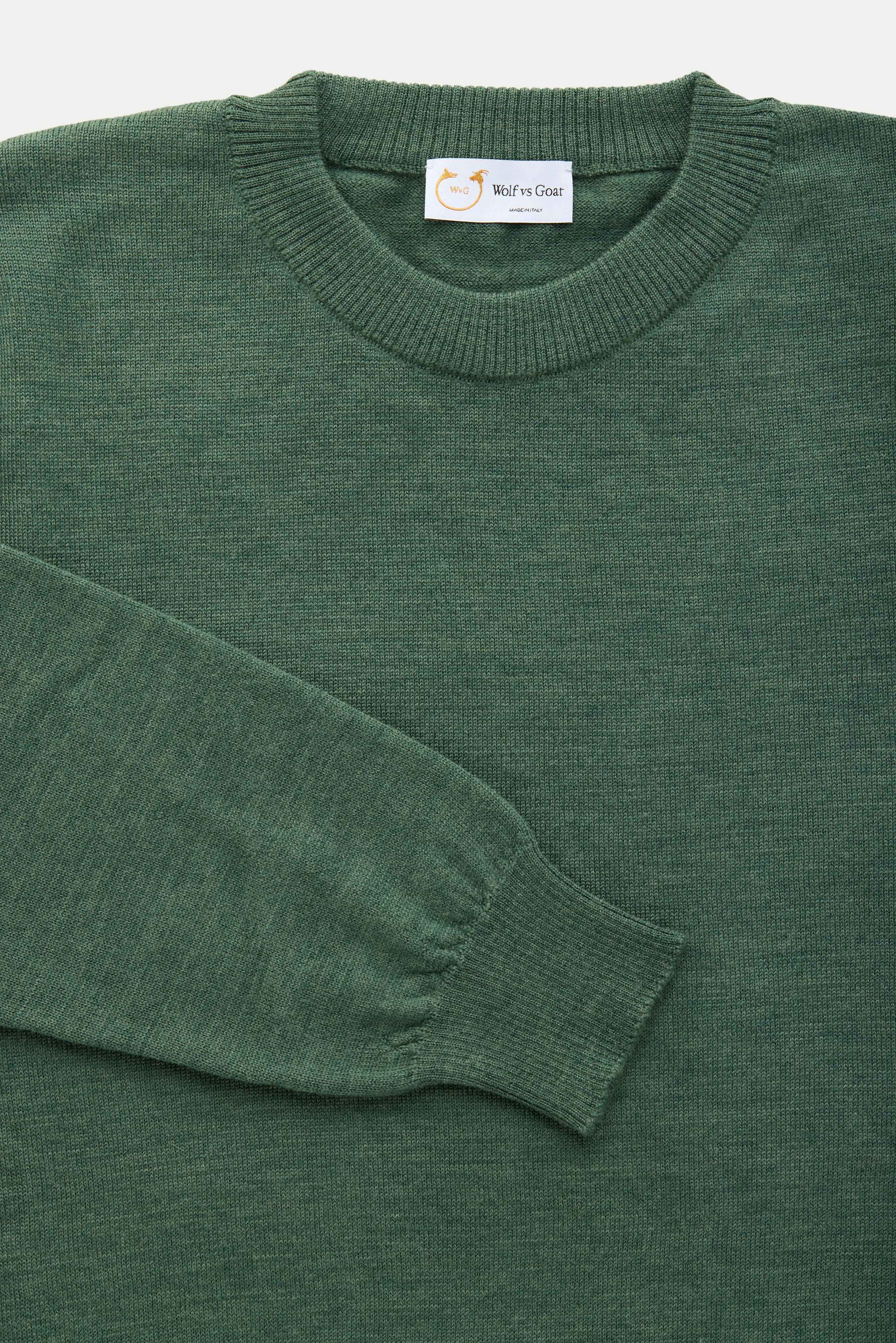 Wool Crewneck Sweater Abete sold by Wolf vs Goat product image thumbnail 3