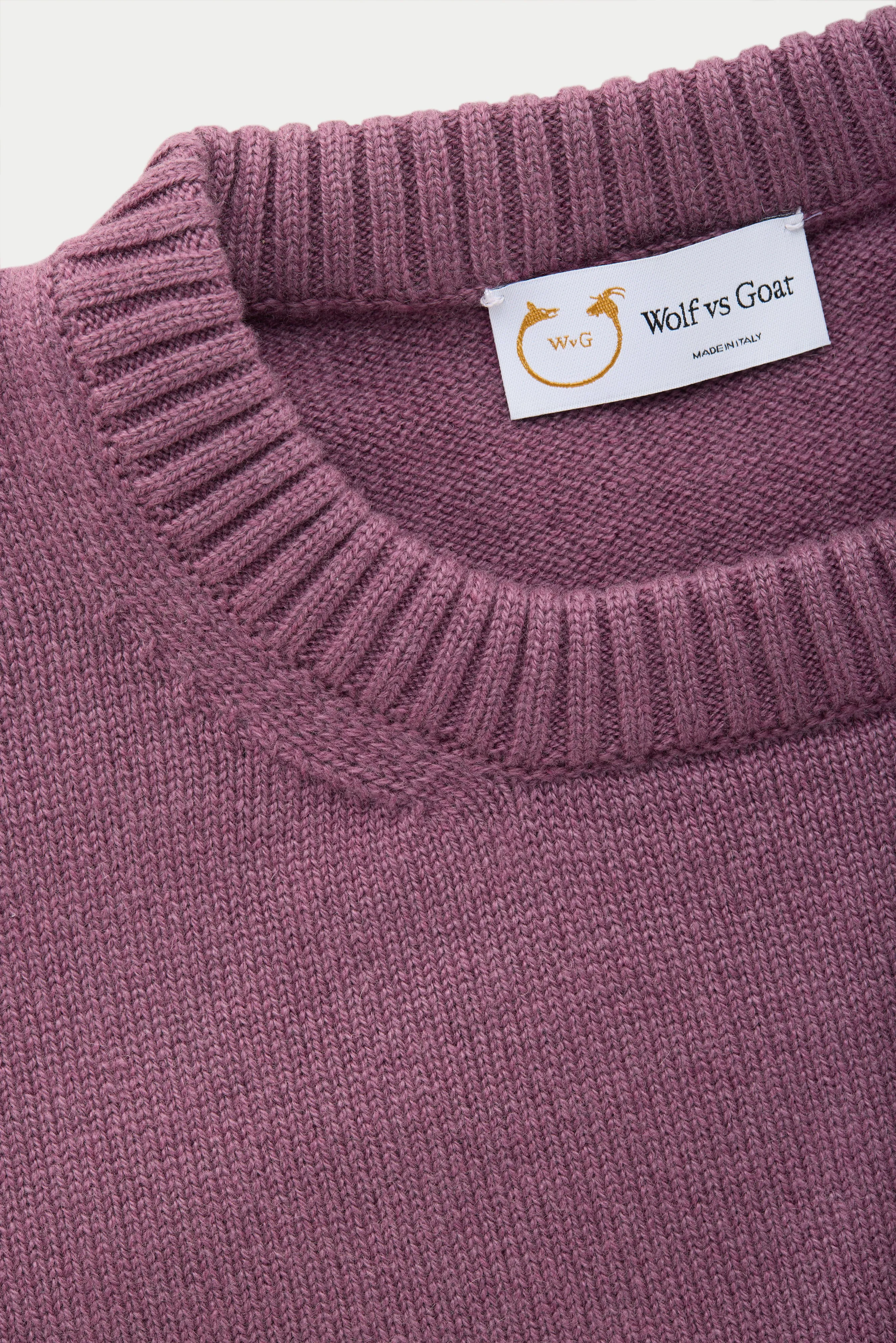 Crown Cashmere Knitted Long Sleeve Crewneck Rudbeckia sold by Wolf vs Goat product image thumbnail 4