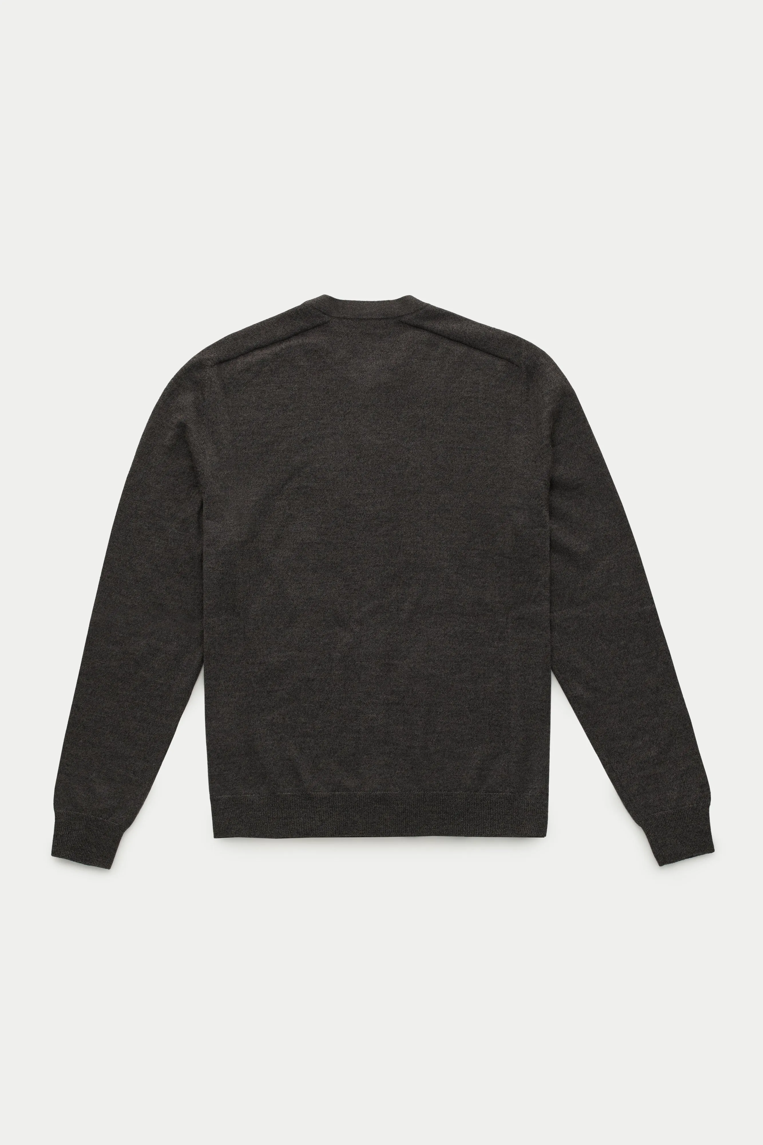Long Sleeve Wool Knitted Cardigan Cenere sold by Wolf vs Goat product image thumbnail 2