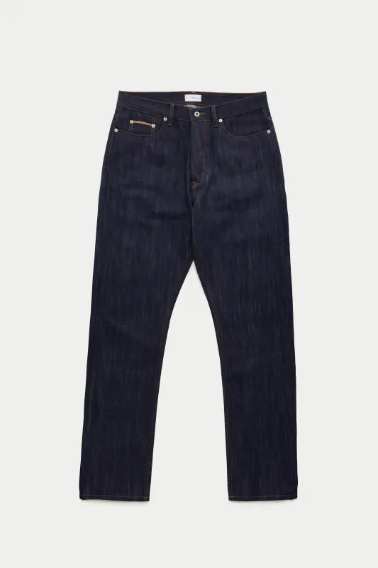 Rainbow Cimosa Denim Indigo Blue made by Wolf vs Goat