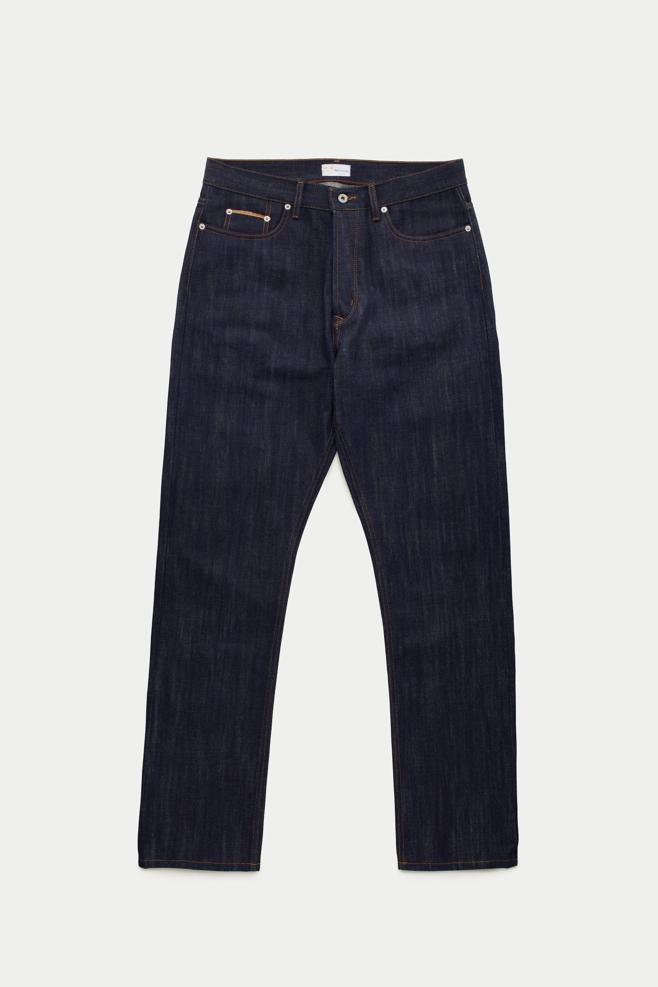 Rainbow Cimosa Denim Indigo Blue sold by Wolf vs Goat