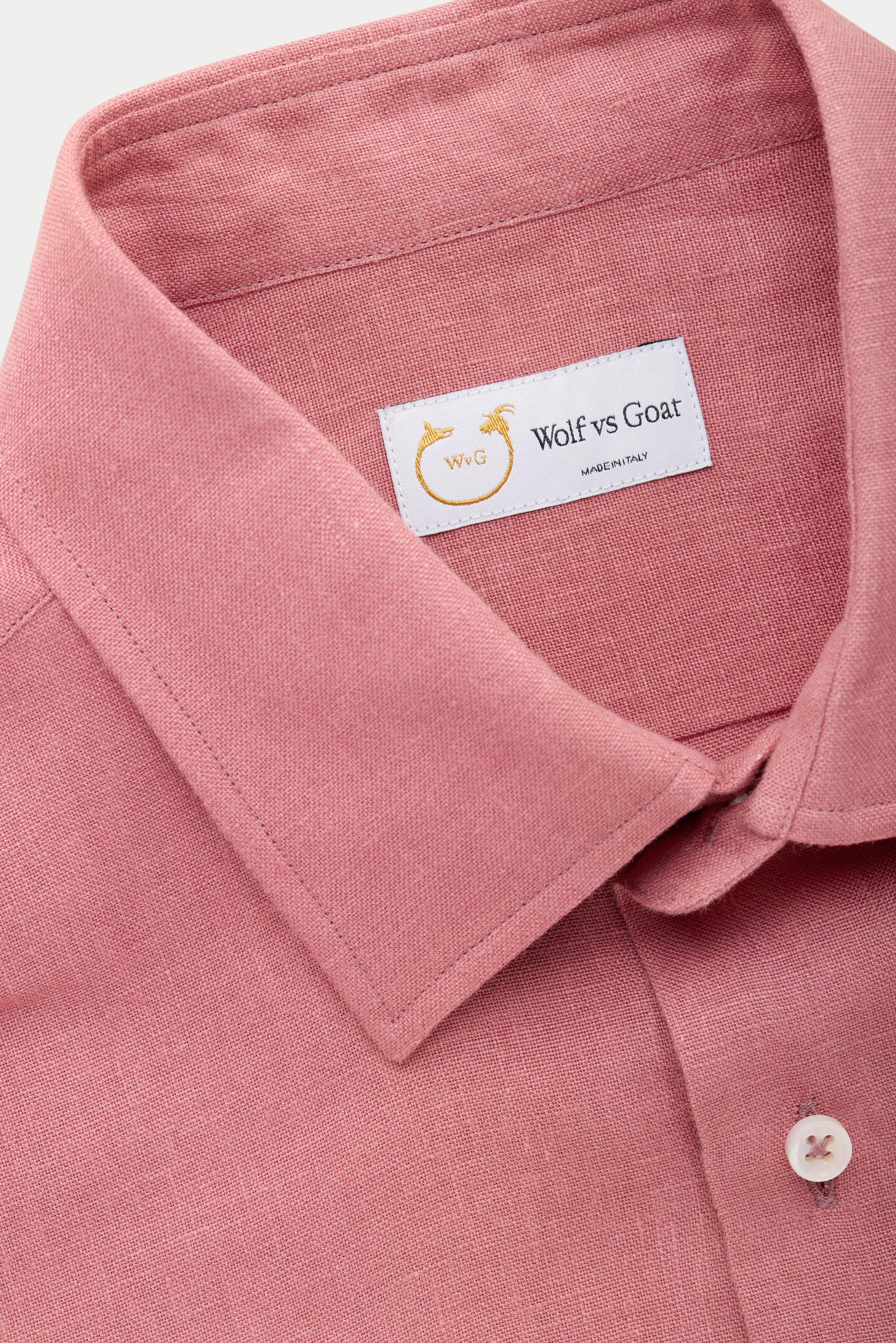 After-Dinner Linen Shirt Cassis sold by Wolf vs Goat product image thumbnail 5