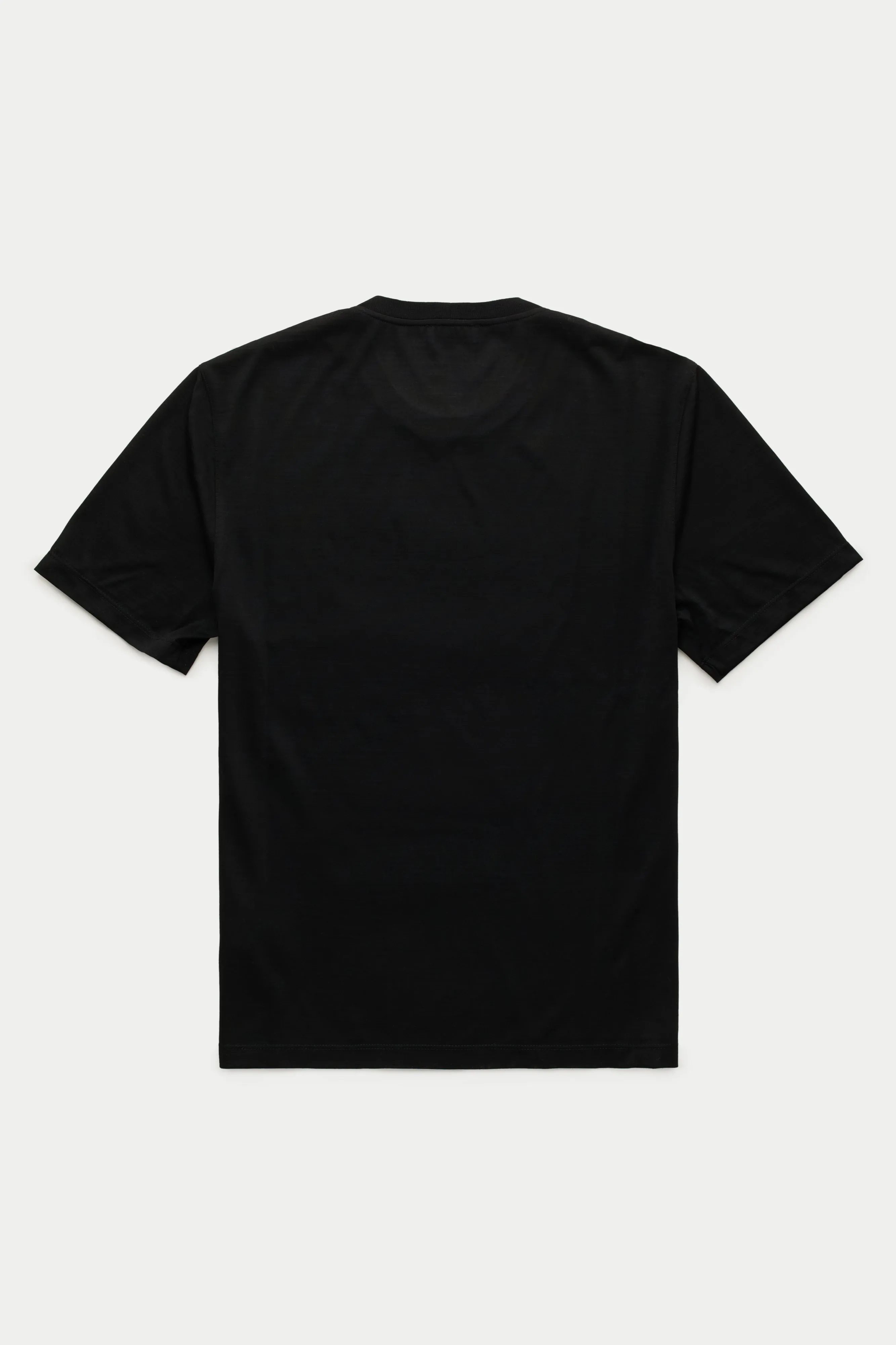 Superfine Wool T-Shirt Black sold by Wolf vs Goat product image thumbnail 2