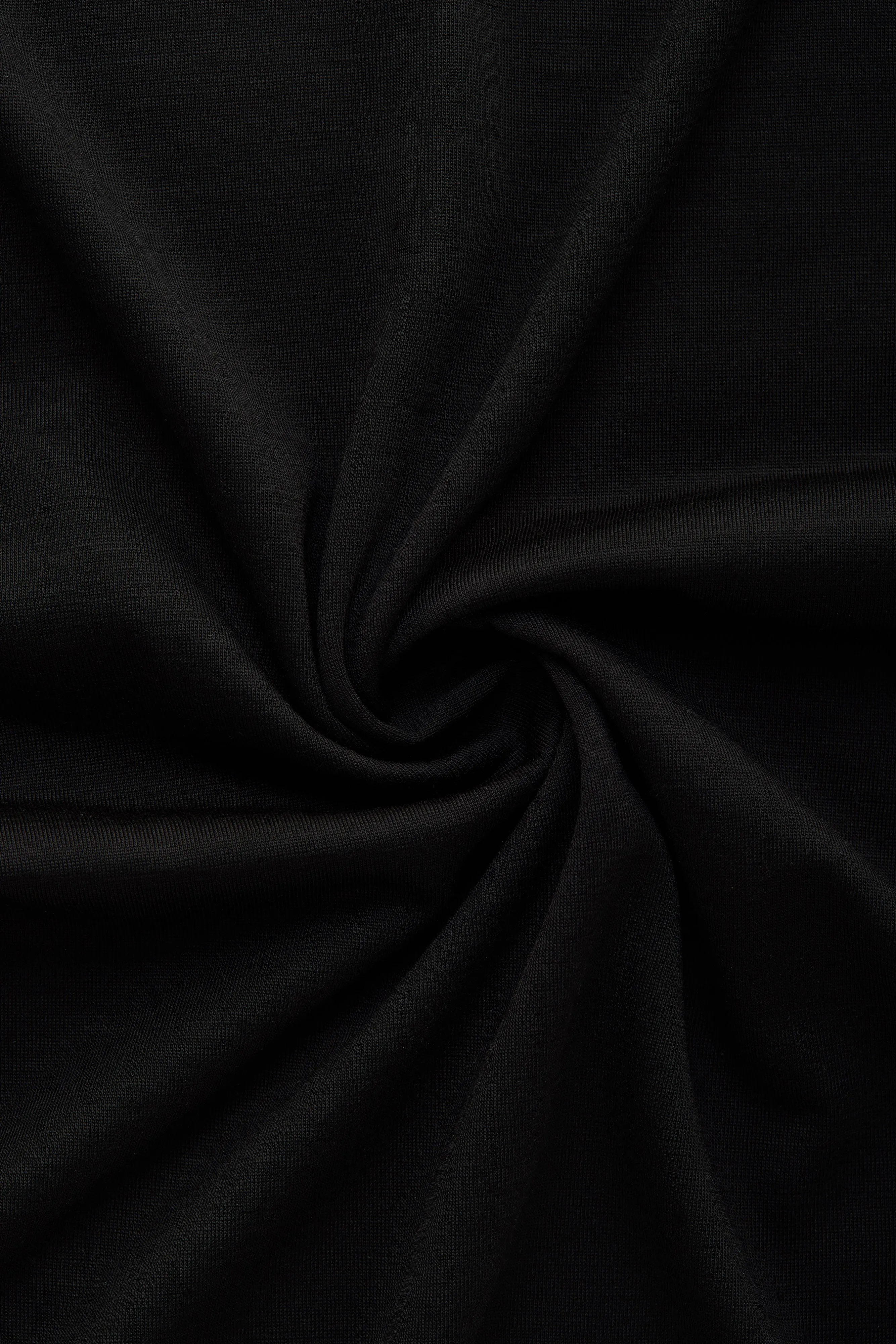 Superfine Wool T-Shirt Black sold by Wolf vs Goat product image thumbnail 5