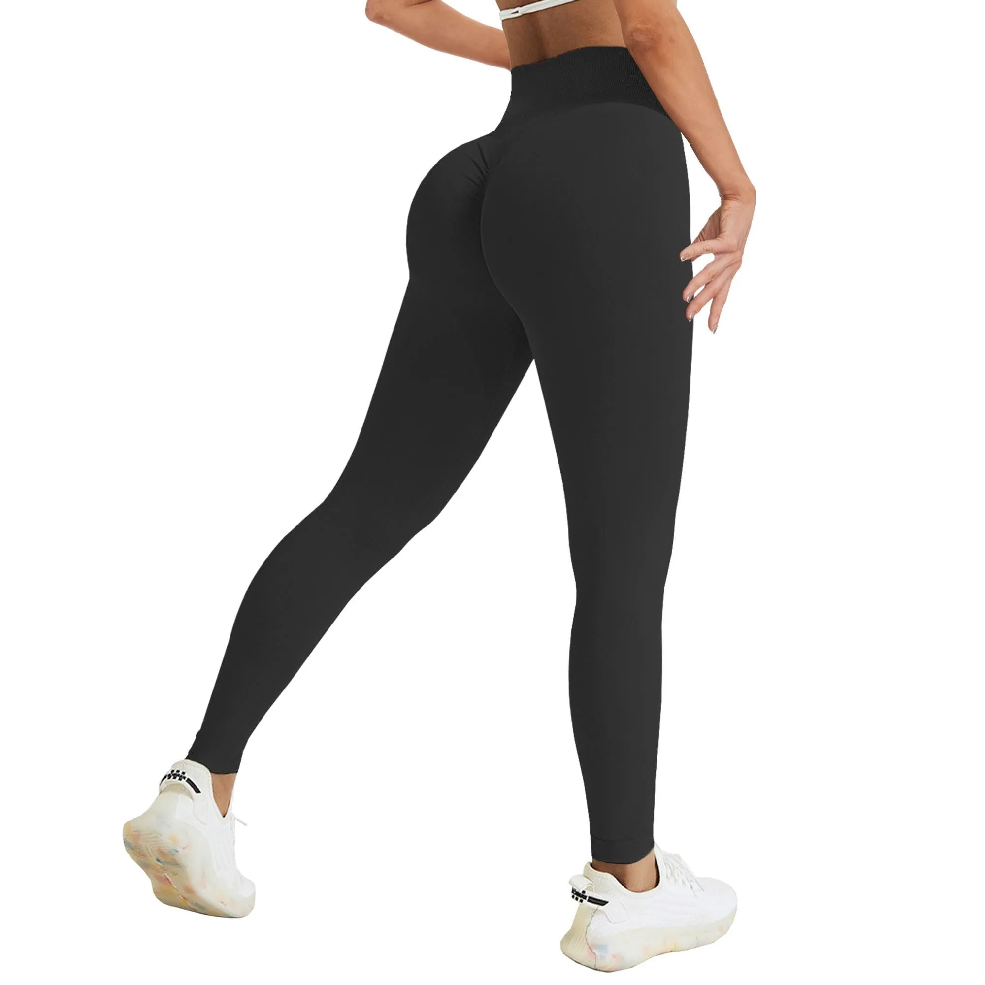 VICONOW Plus Size Seamless Leggings for Women - High-Waisted, Tummy Control & Butt-Lifting Compression Fit sold by Showitty