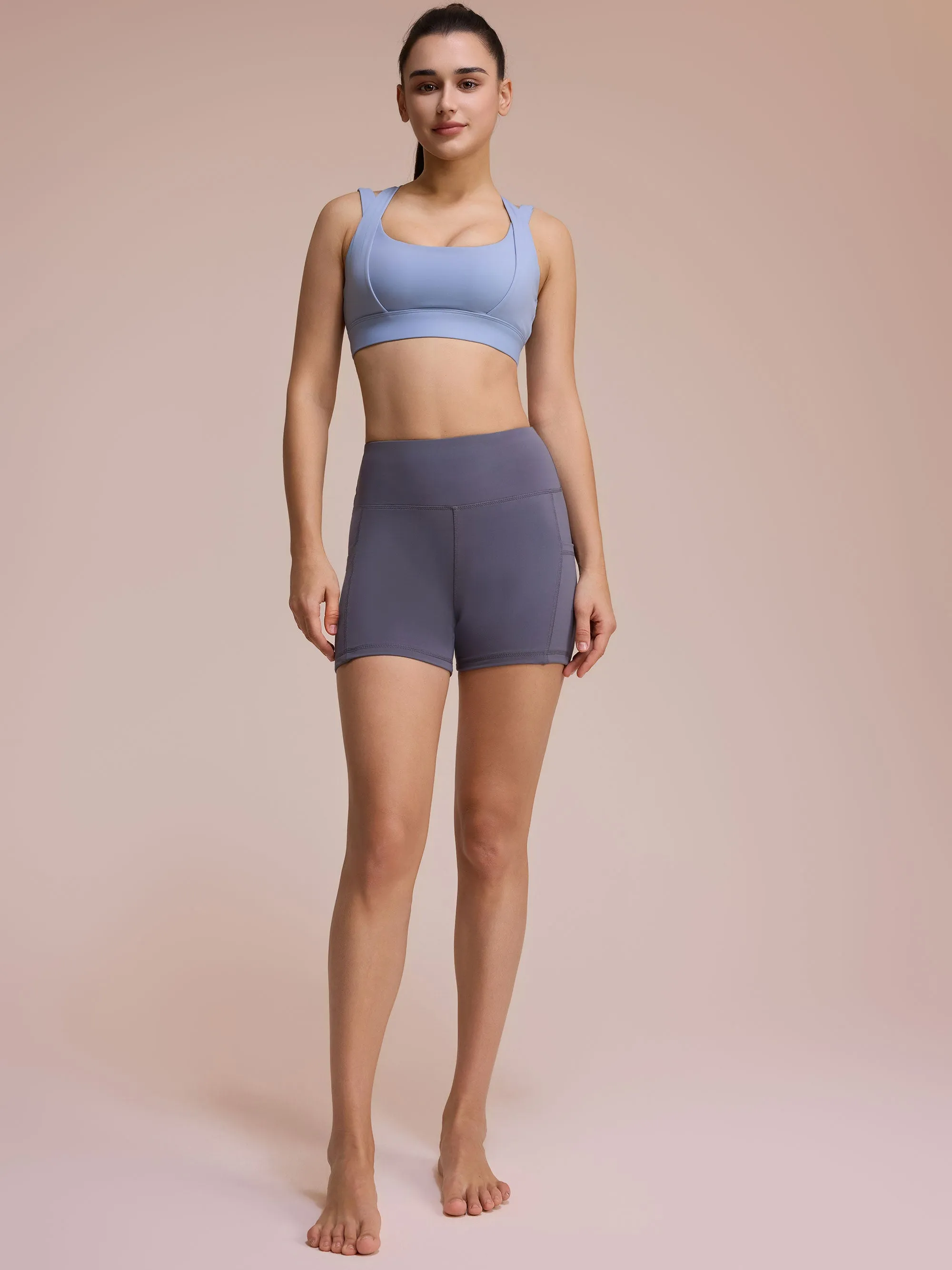 SHOWITTY 3 Pack 5 Inch Plus Size Biker Shorts Women with Pockets sold by Showitty product image thumbnail 2