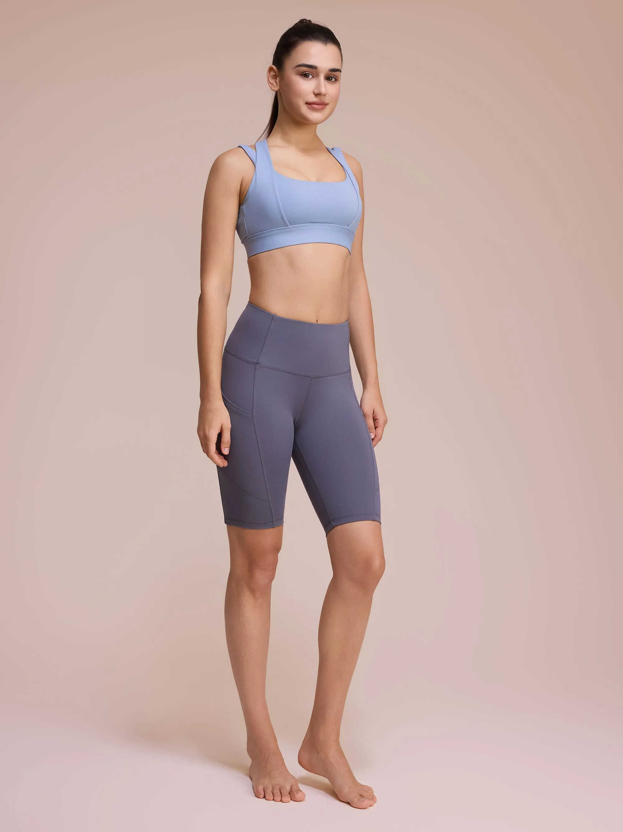 SHOWITTY 3-Pack 11" High Waist Plus Size Biker Shorts for Women – With Pockets sold by Showitty product image thumbnail 3