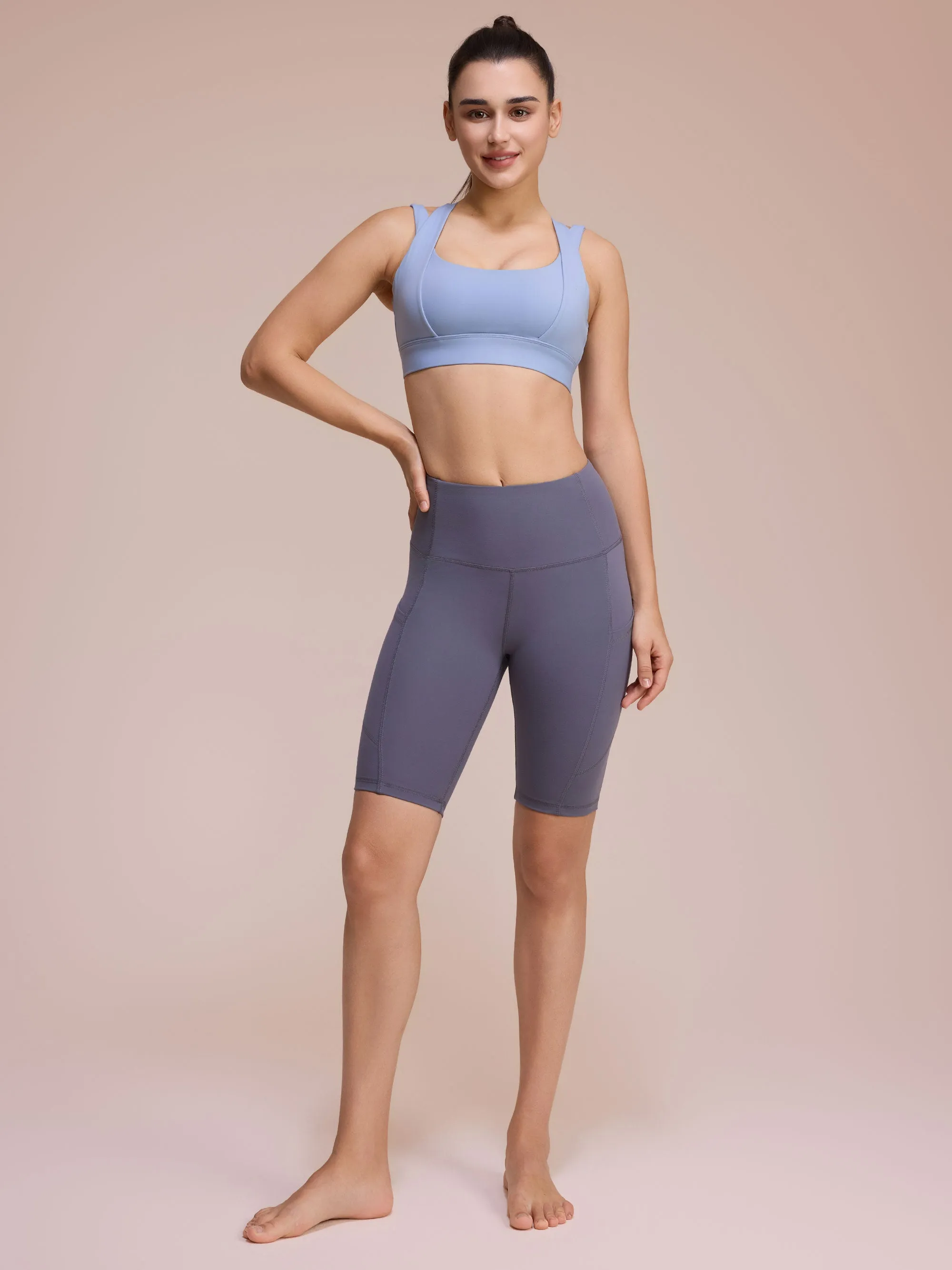 SHOWITTY 3-Pack 11" High Waist Plus Size Biker Shorts for Women – With Pockets sold by Showitty product image thumbnail 2