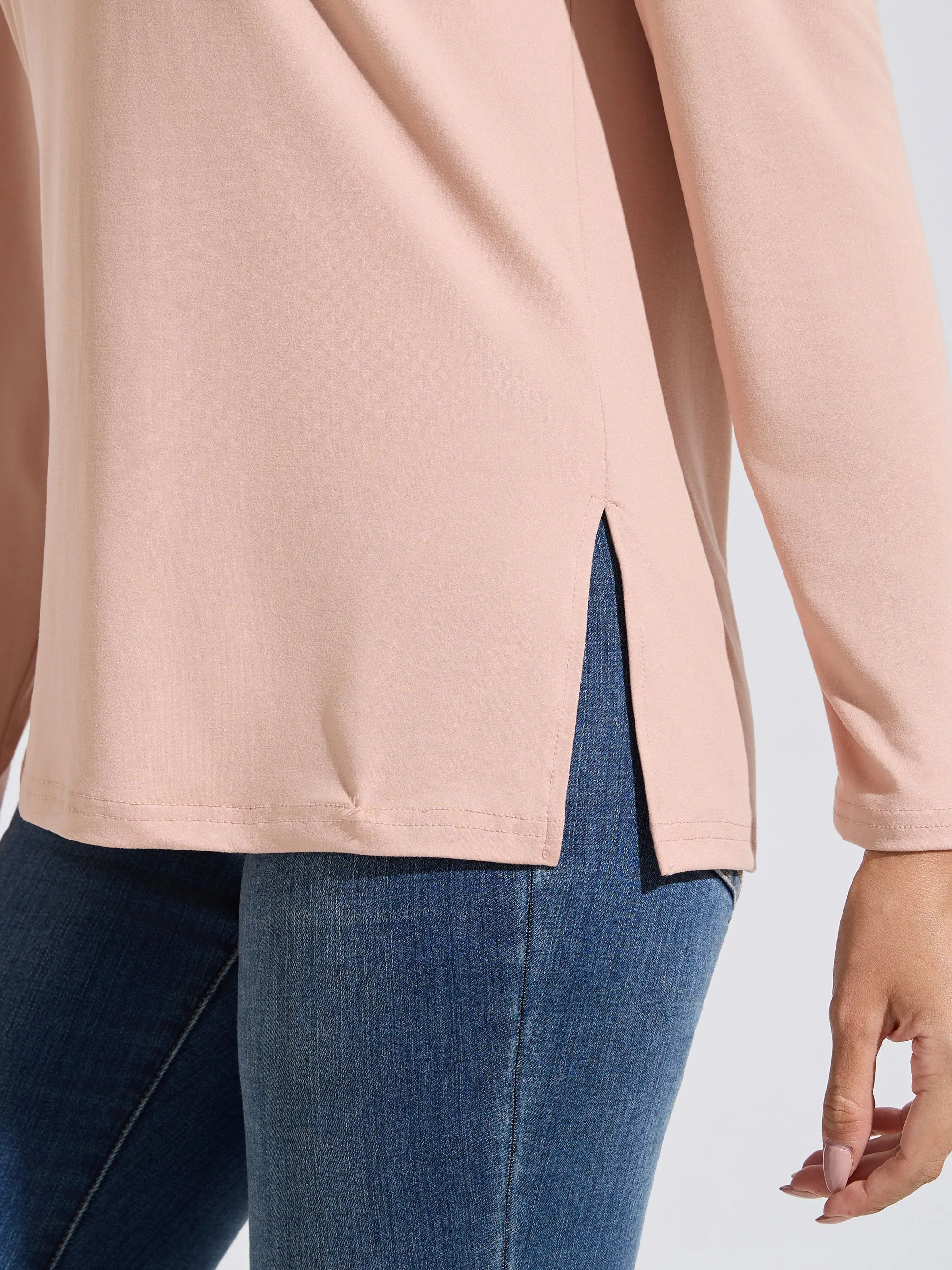 SHOWITTY 3-Pack Plus Size Fall Essentials – V-Neck Loose Tees for Women, Soft & Flattering Everyday Tops sold by Showitty product image thumbnail 4