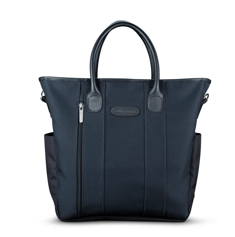 Best Boy Tote - Black FibreNyte/Black Leather made by Billingham