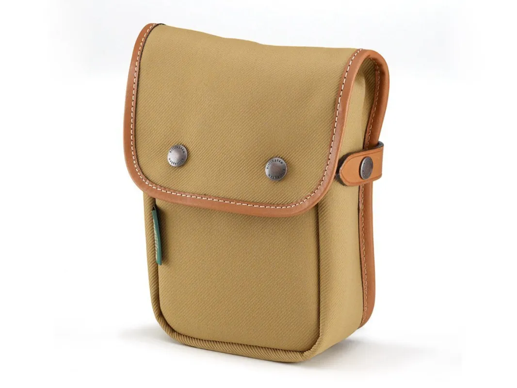 End Pockets - Khaki FibreNyte / Tan Leather / Delta Pocket made by Billingham