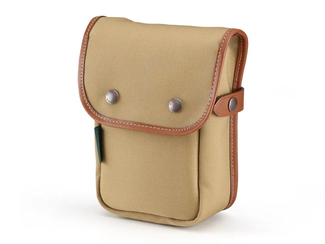 End Pockets - Khaki Canvas / Tan Leather / Delta Pocket made by Billingham