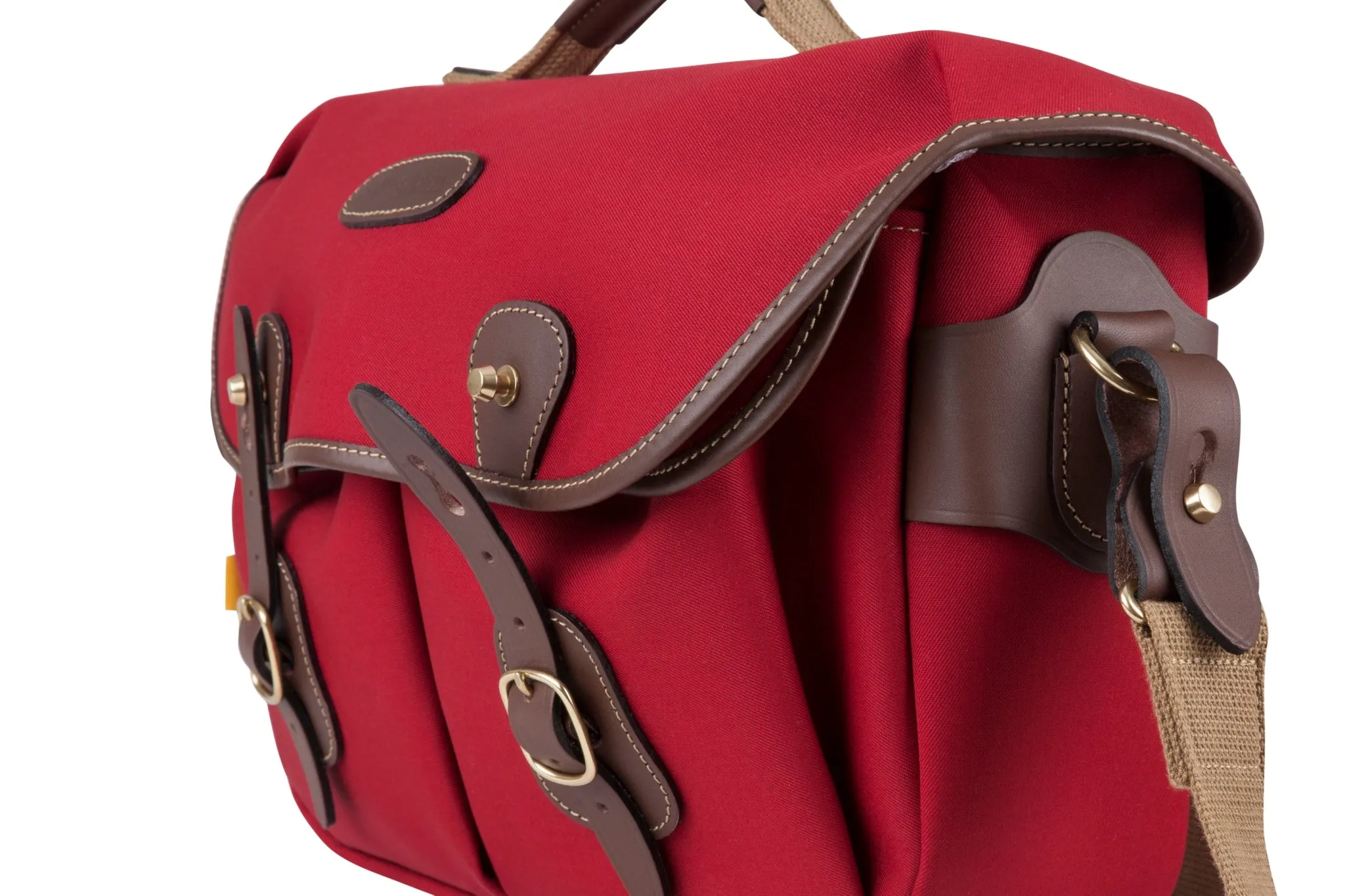 Hadley Pro 2020 Camera Bag - Burgundy Canvas / Chocolate leather sold by Billingham product image thumbnail 3