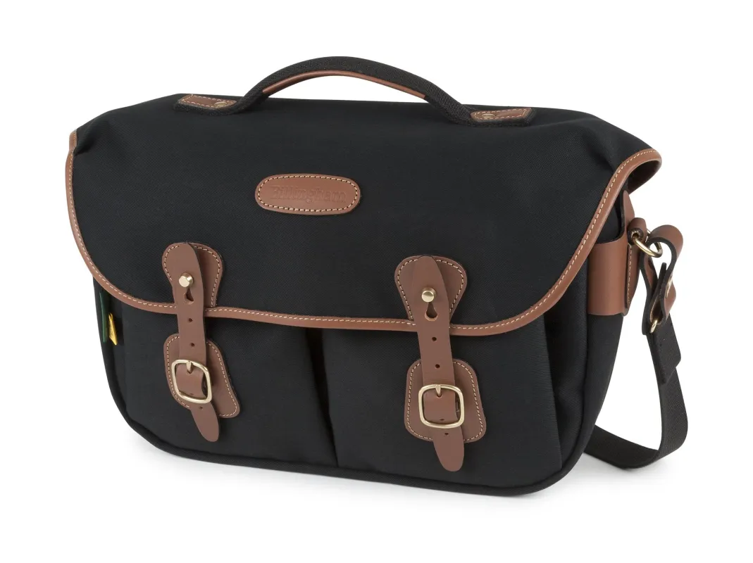 Hadley Pro 2020 Camera Bag - Black Canvas / Tan Leather made by Billingham