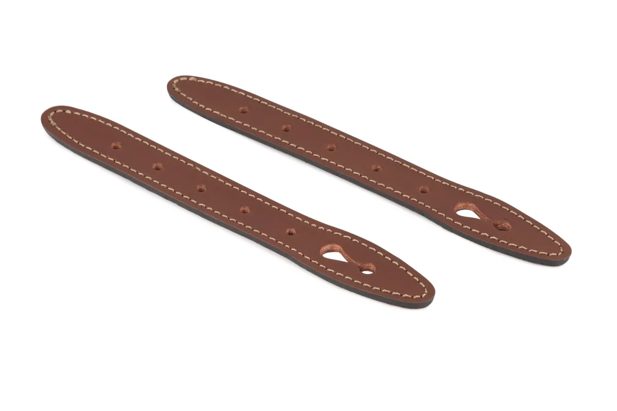 Front Straps - Tan Leather / Hadley (Pair) made by Billingham