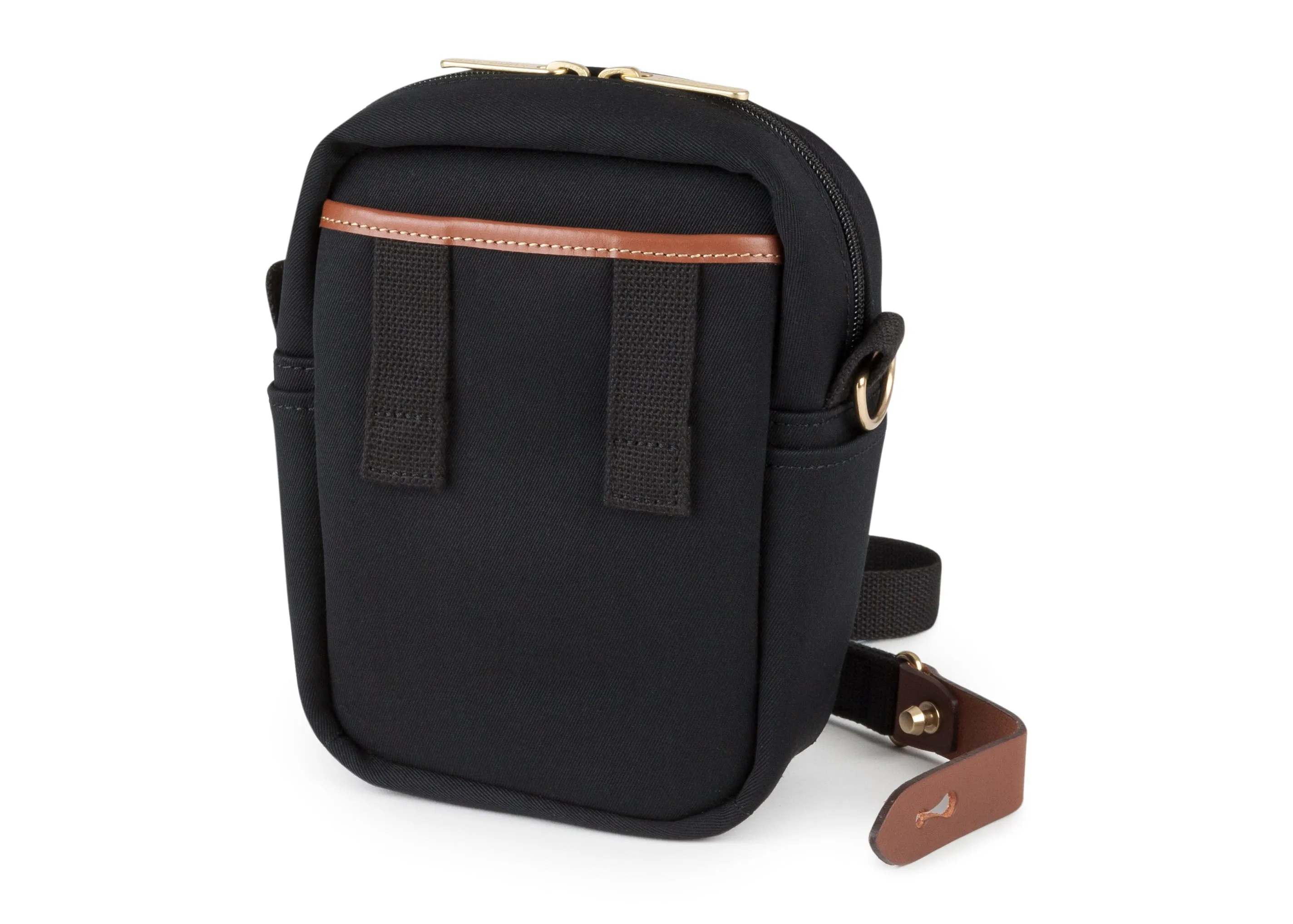 Compact Stowaway - Black Canvas / Tan Leather sold by Billingham product image thumbnail 3