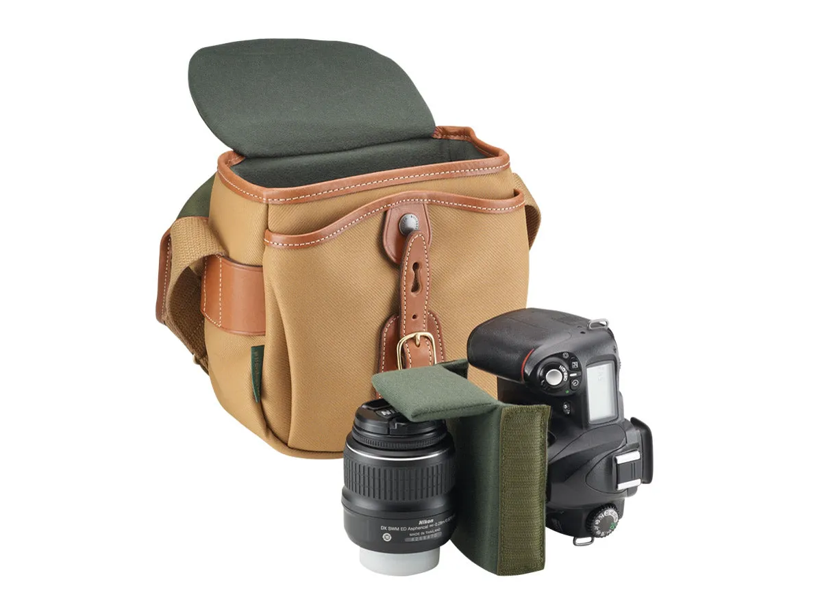 Hadley Digital Camera Bag - Khaki Canvas / Tan Leather sold by Billingham product image thumbnail 4
