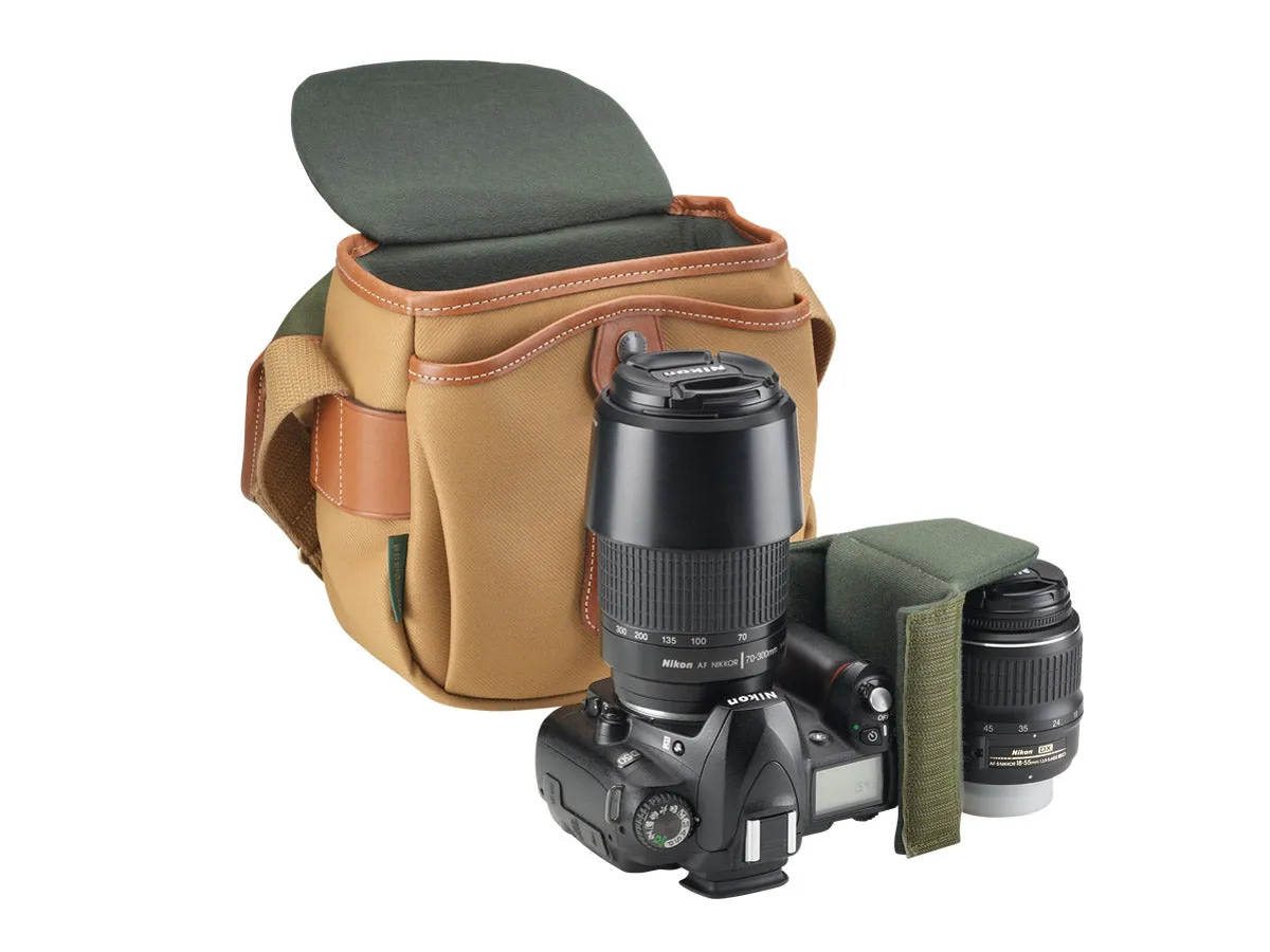 Hadley Digital Camera Bag - Khaki Canvas / Tan Leather sold by Billingham product image thumbnail 3