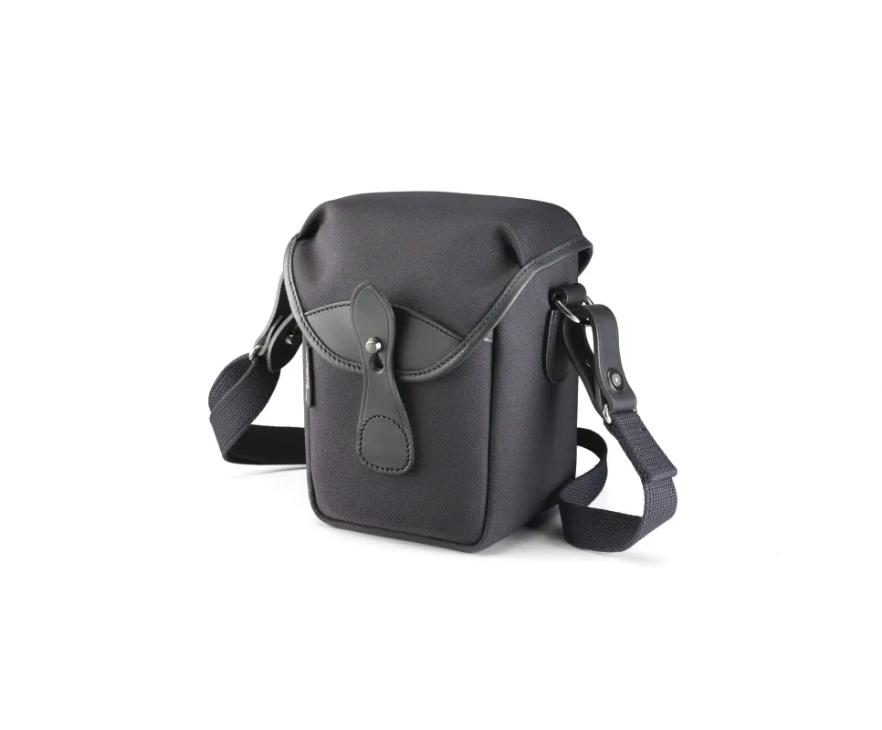 72 Camera Bag - Black FibreNyte / Black Leather made by Billingham