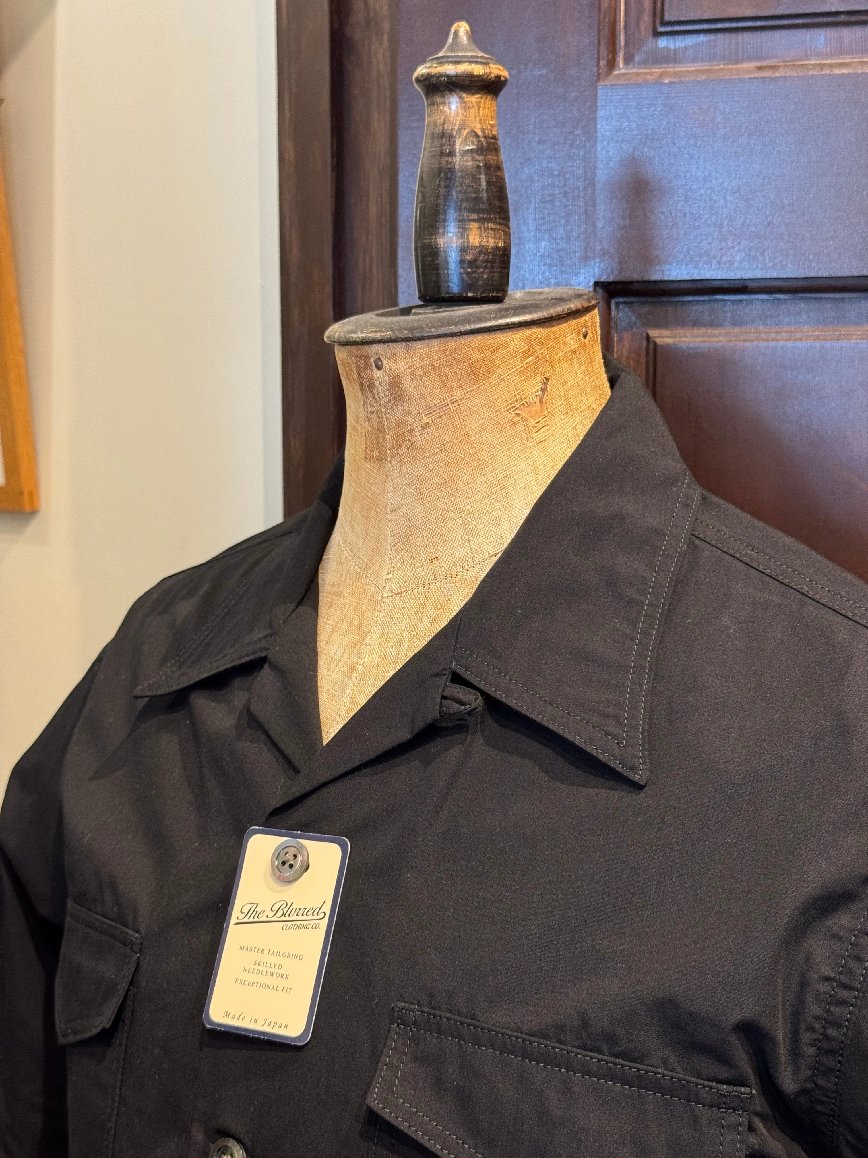 BLD172 SUMMER OPEN COLLAR SHIRTS L/S sold by Blurred Co product image thumbnail 2