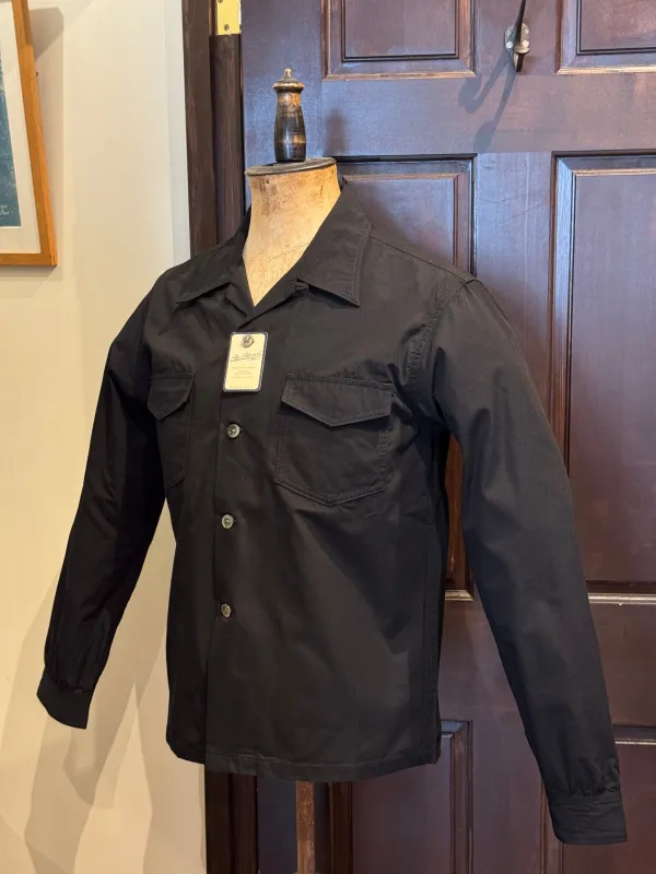 BLD172 SUMMER OPEN COLLAR SHIRTS L/S made by Blurred Co