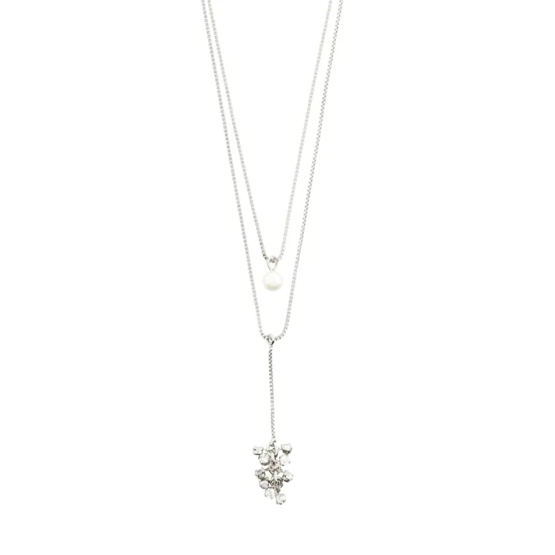 Jolene Silver Plated Necklace sold by Silver Lotus