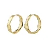 Julita Gold Plated Hoops sold by Silver Lotus