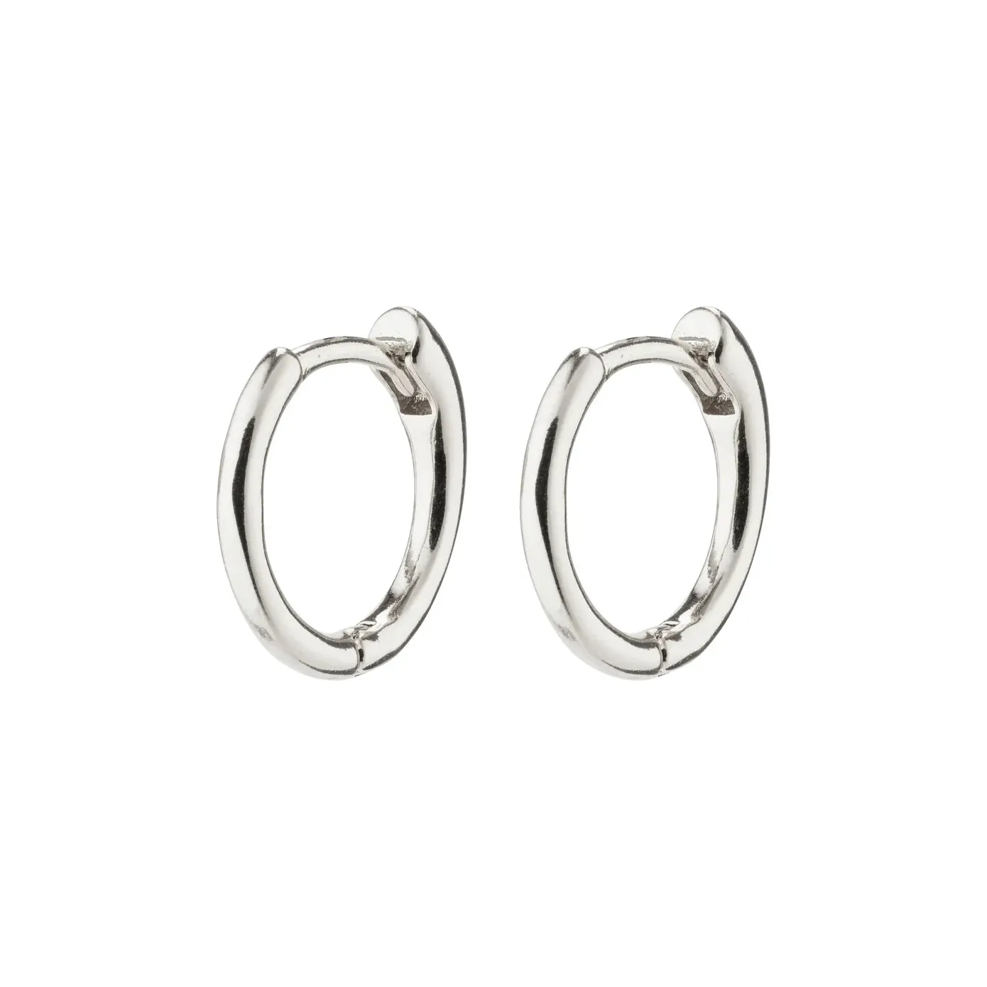 Eanna Small Silver Plated Huggie Hoops sold by Silver Lotus