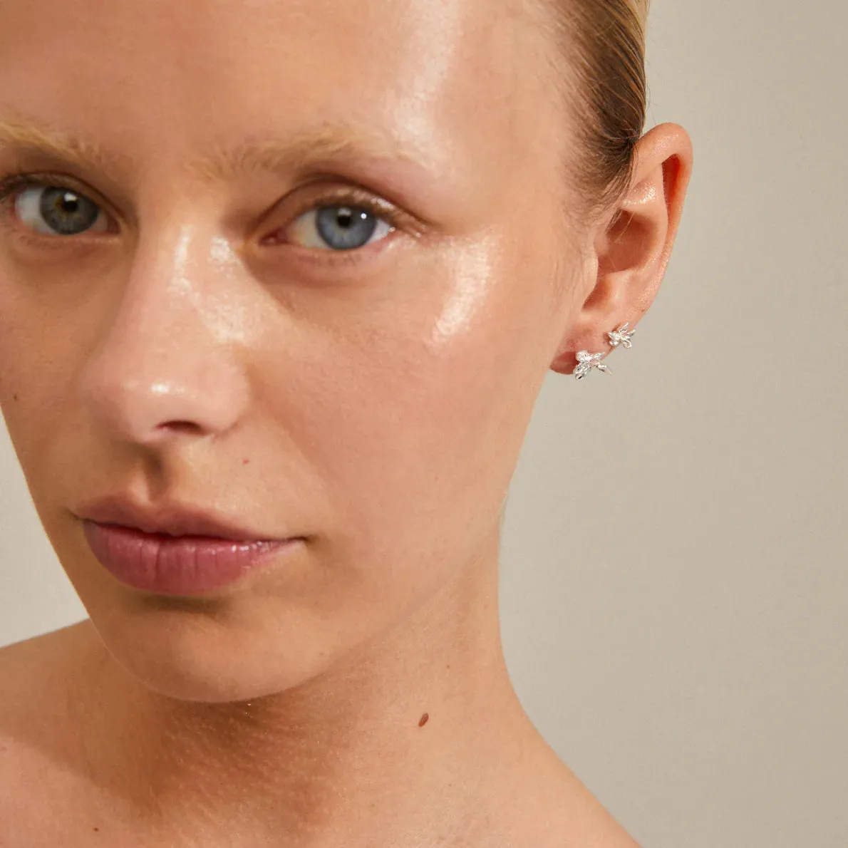 Riko Silver Plated Earring Set sold by Silver Lotus product image thumbnail 2