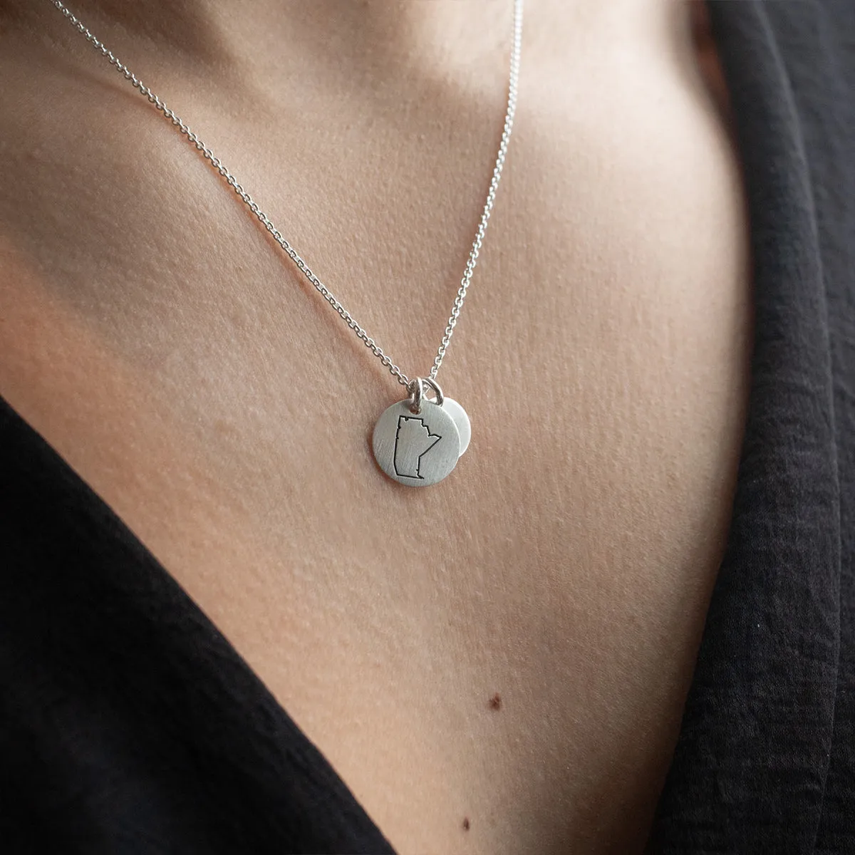 Silver Manitoba Necklace sold by Silver Lotus product image thumbnail 3