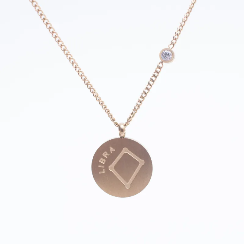 Libra Constellation Necklace sold by Silver Lotus