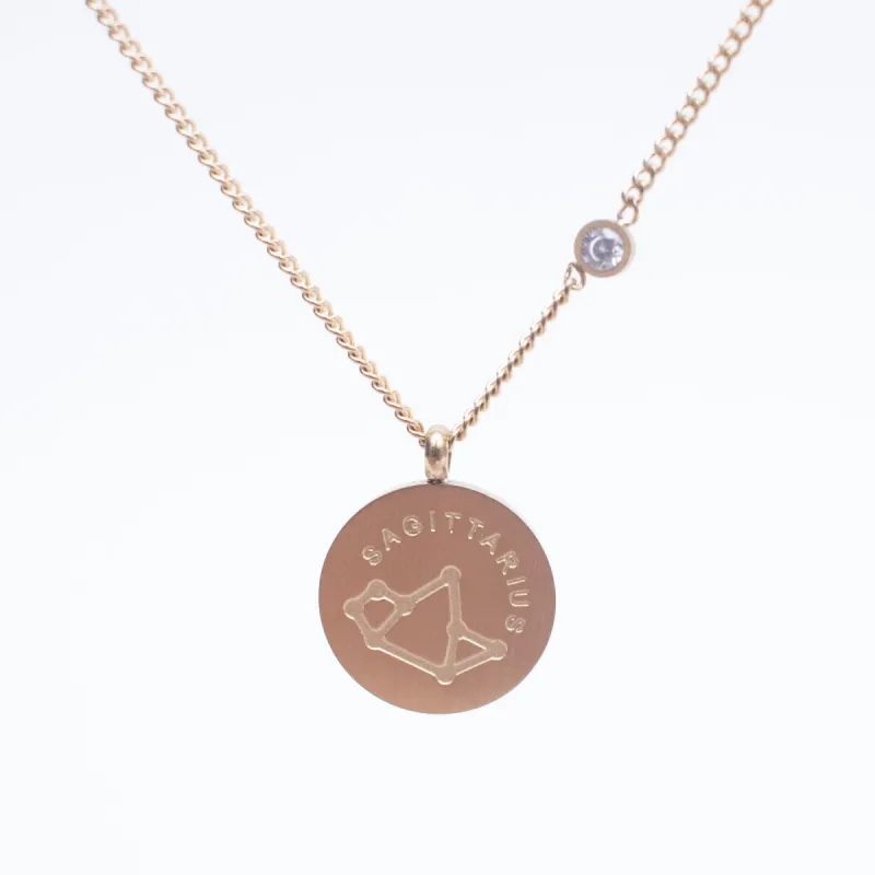 Sagittarius Constellation Necklace sold by Silver Lotus