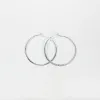 Small Silver Hammered Wire Hoops sold by Silver Lotus