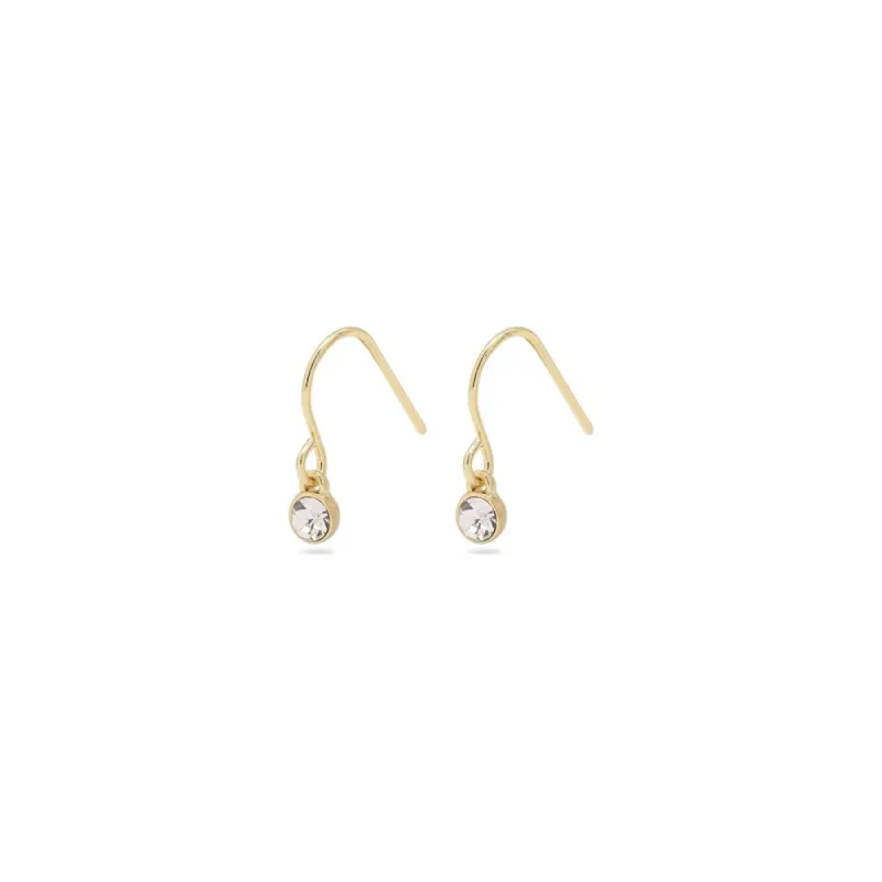 Lucia Gold Plated Crystal Earrings sold by Silver Lotus