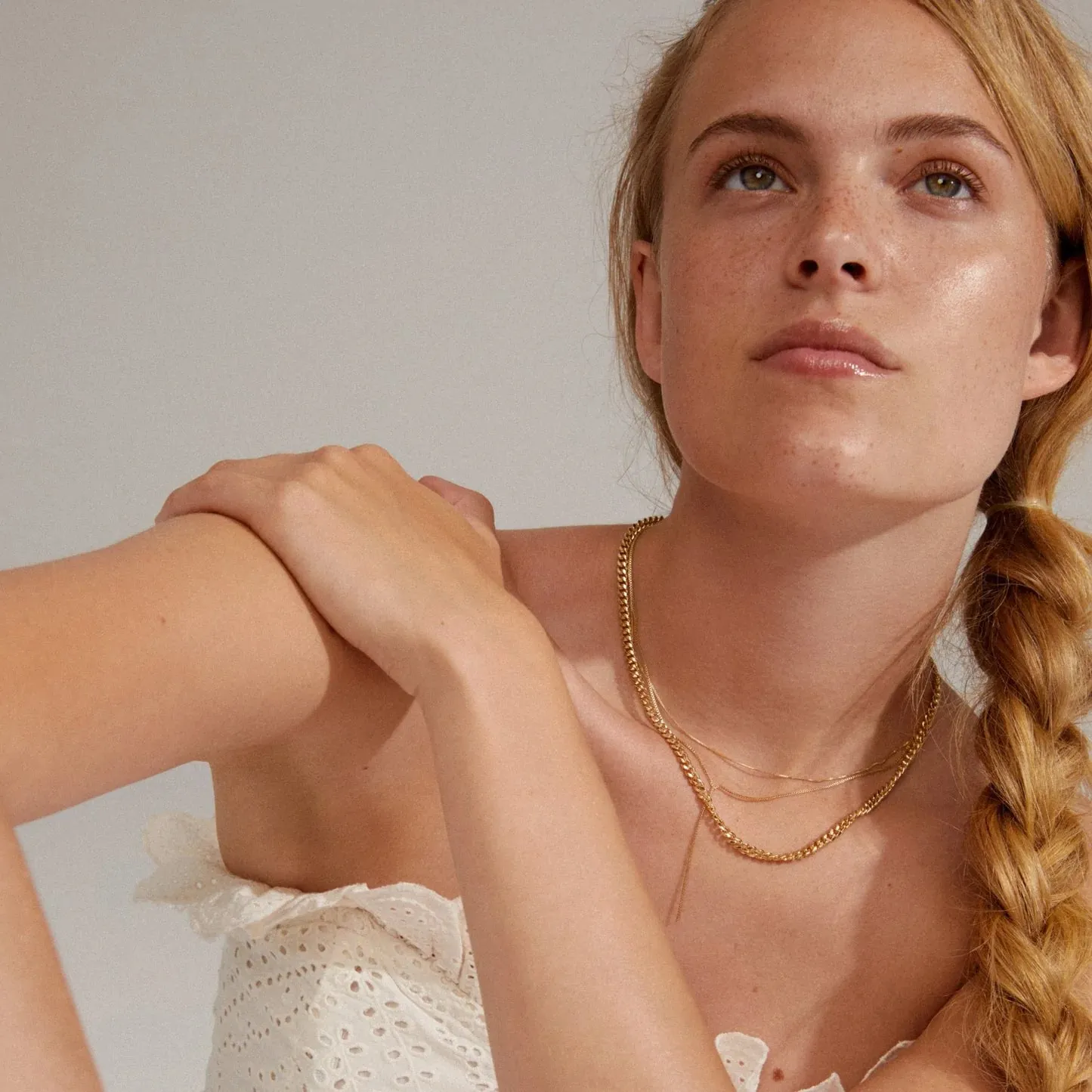 Create Gold Plated 3-in-1 Necklace sold by Silver Lotus product image thumbnail 2