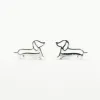 Silver Year of the Dog Studs sold by Silver Lotus