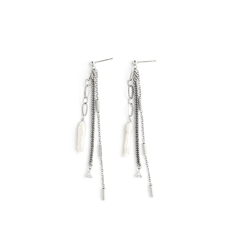 Trellis Silver Earrings sold by Silver Lotus