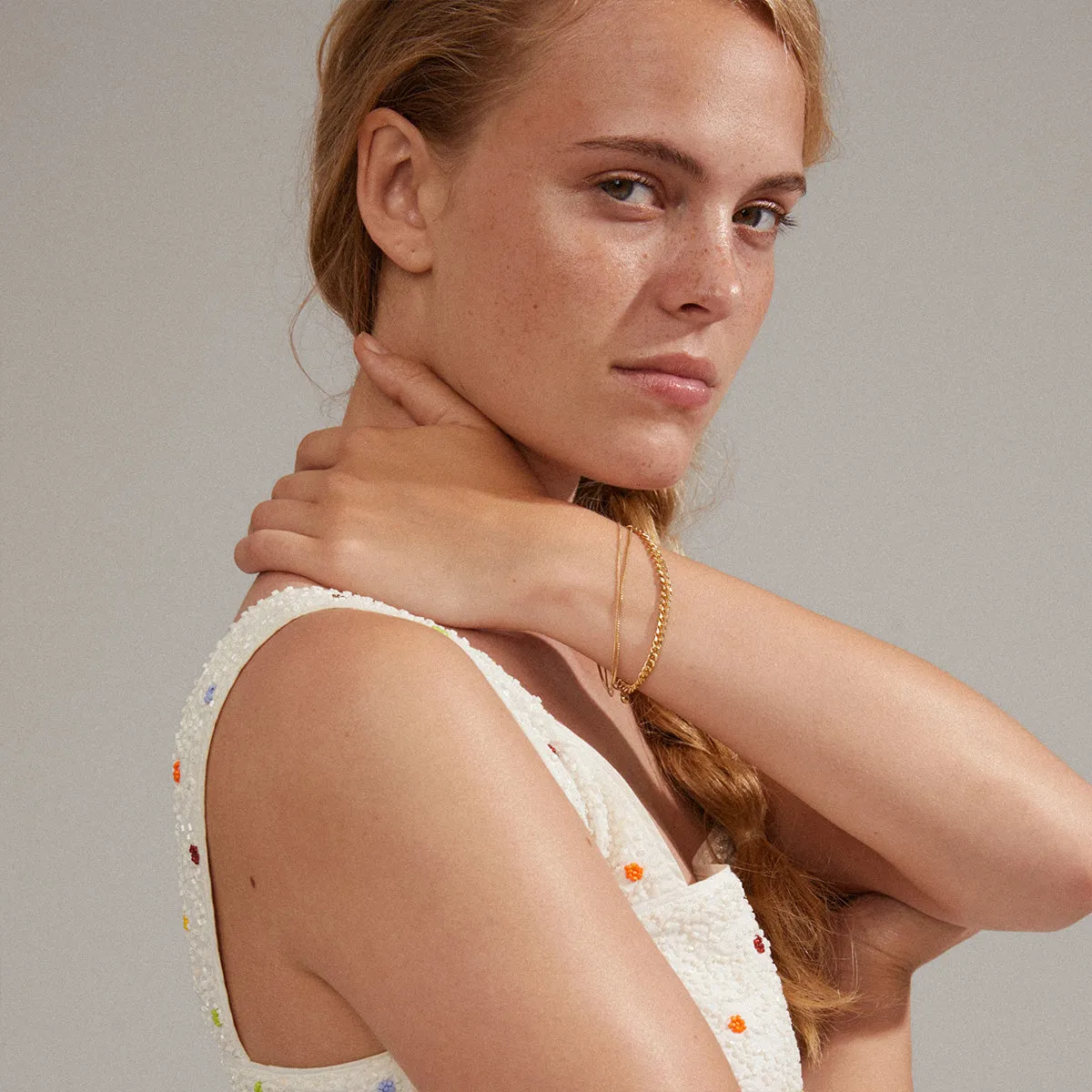 Create Gold Plated 3-in-1 Bracelet sold by Silver Lotus product image thumbnail 2