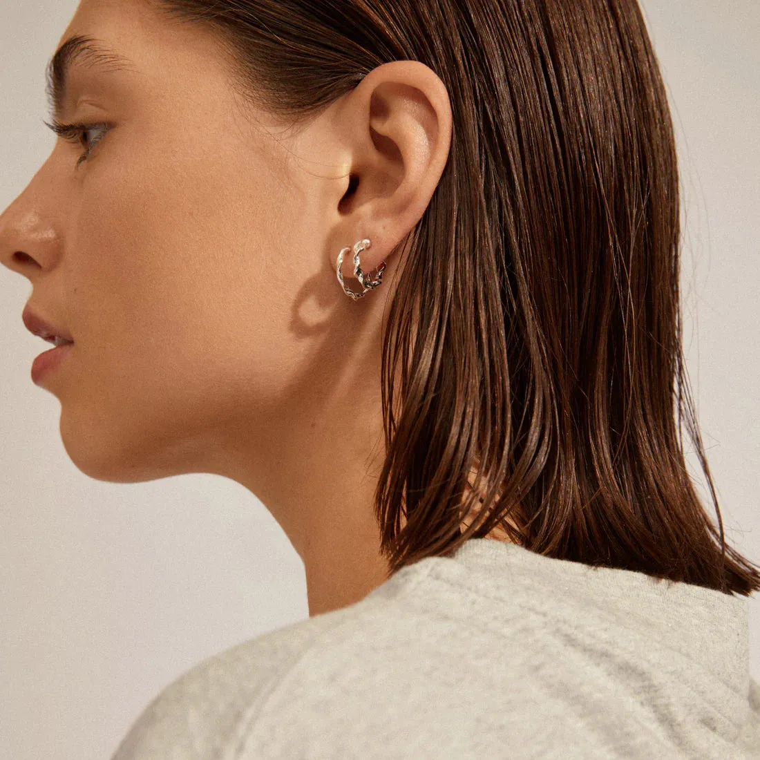 Storm Silver Plated Earring Set sold by Silver Lotus product image thumbnail 3