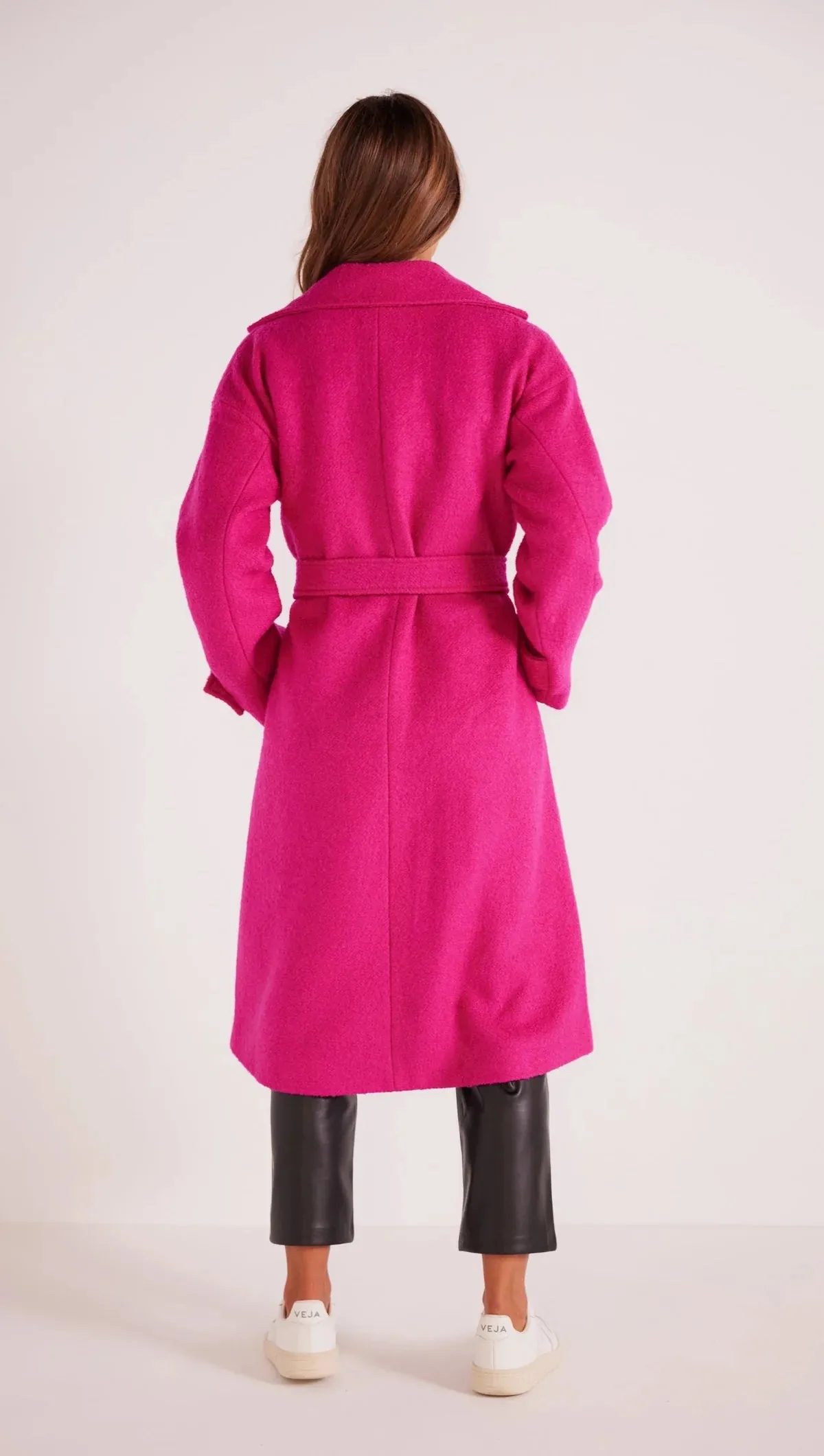 Safira Wool Blend Coat sold by Silver Lotus product image thumbnail 4