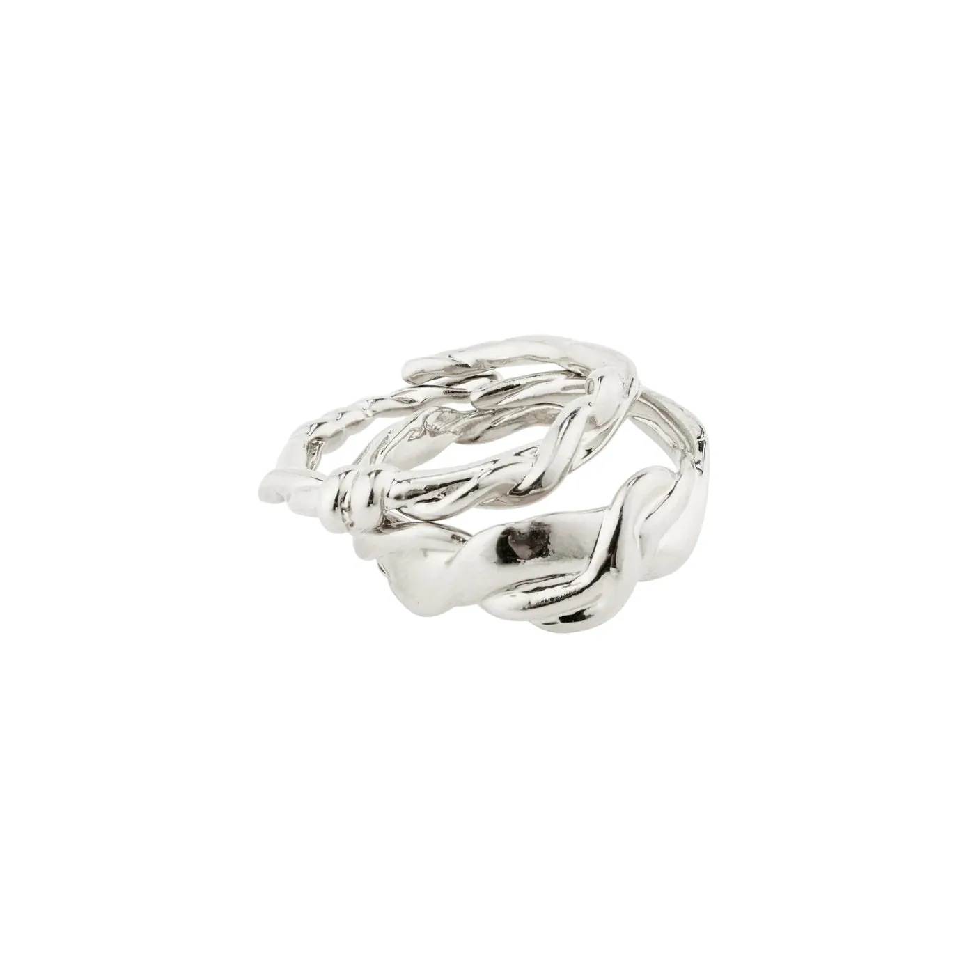 Sun Silver Plated Ring Set sold by Silver Lotus