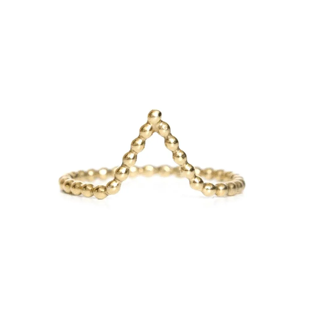 Peak Gold Vermeil Ring sold by Silver Lotus product image thumbnail 3