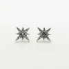 Silver Marcasite Starburst Studs sold by Silver Lotus