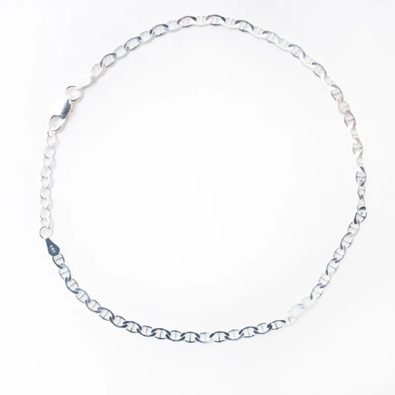 Silver Marine Link Anklet sold by Silver Lotus
