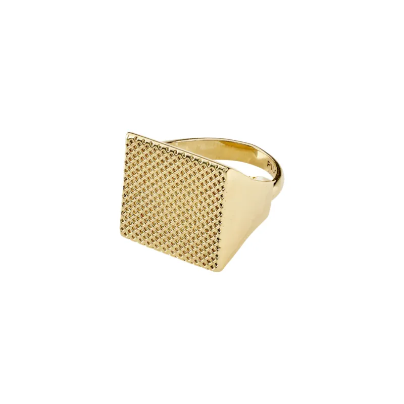 Pulse Gold Plated Ring sold by Silver Lotus