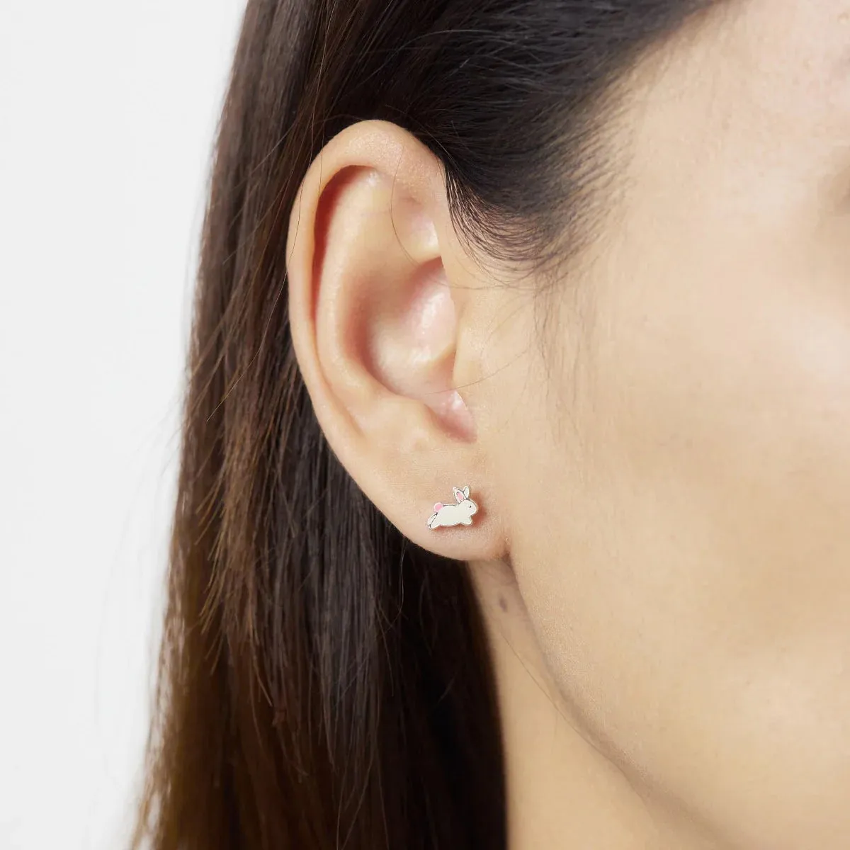 Silver Bunny Studs sold by Silver Lotus product image thumbnail 2