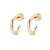 Gold Plated Lisa Hoops sold by Silver Lotus